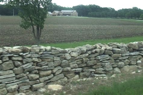 amazing stone fences | Backyard fences, Fence landscaping, Front yard fence