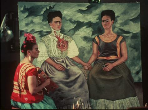 Las dos Fridas. | Frida kahlo paintings, Frida kahlo, Kahlo paintings