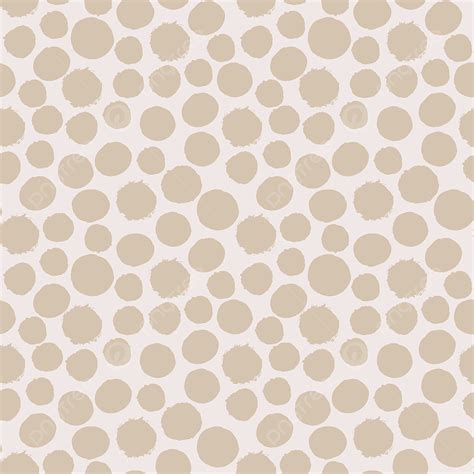 Beige And Cream Large Spots Seamless Pattern Background, Wallpaper, Polka Dot Background ...