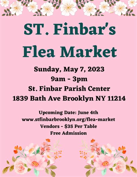 Flea Market - St. Finbar Church - Brooklyn, NY
