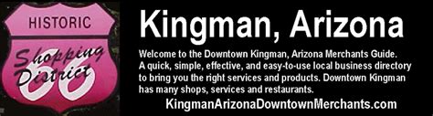 Kingman Arizona Downtown Merchants, Your Local AZ Directory