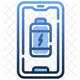 Battery Status Icon - Download in Gradient Style