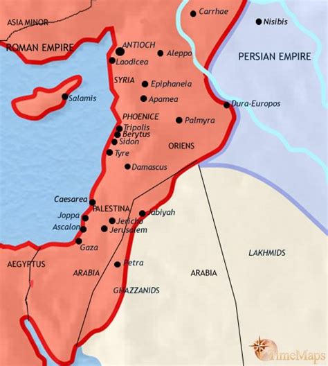 Map of Syria in 1500 BCE: At T=the Height of the Bronze Age | TimeMaps