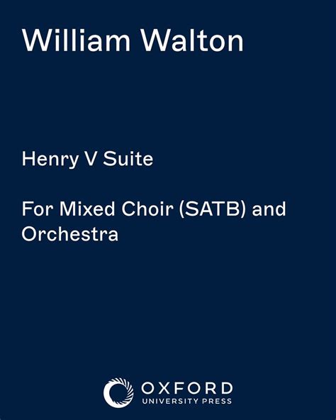 Henry V Suite Sheet Music by William Walton | nkoda | Free 7 days trial