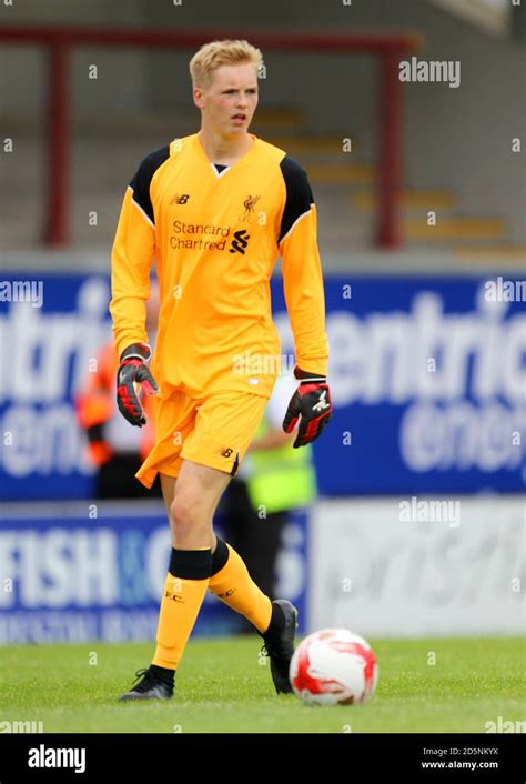 Liverpool XI Goalkeeper Kevin Kelleher Stock Photo - Alamy