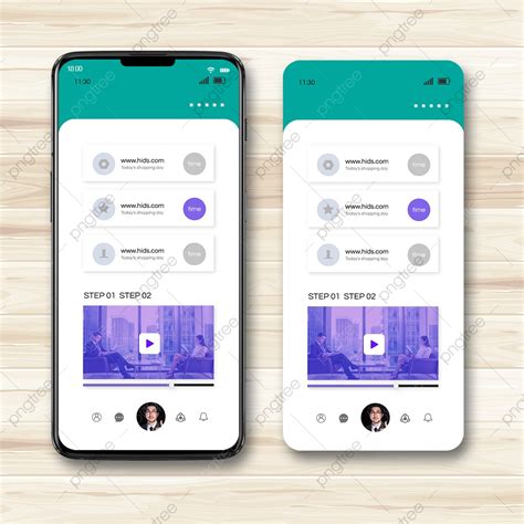 Mobile App Interface Design Template Download on Pngtree