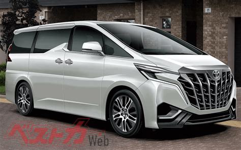 Новый Toyota Alphard 2022 - первые подробности