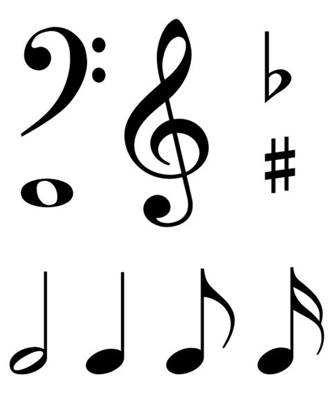 Free Clip Art - Music Notes & Symbols | Music note symbol, Music notes, Free clip art