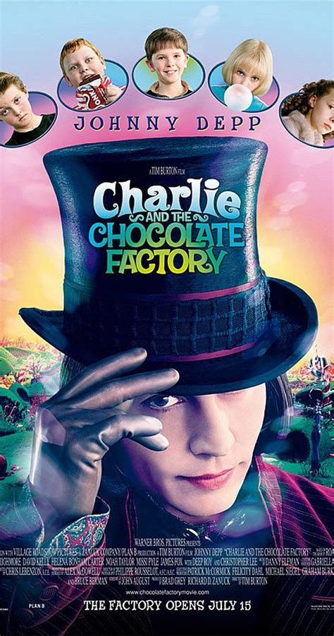 Charlie and the Chocolate Factory (2005) | Johnny depp movies, Family ...