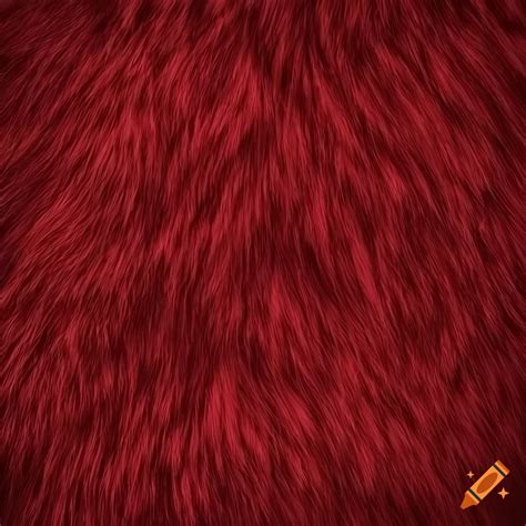 Red fur texture