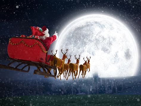 Santa tracker live: Follow Father Christmas and his reindeer around the ...