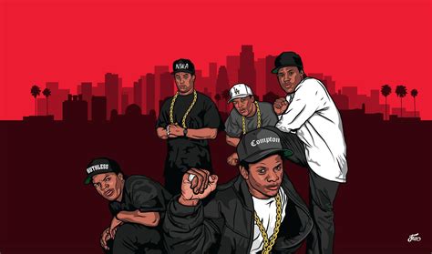 NWA Cartoon Wallpapers - Top Free NWA Cartoon Backgrounds - WallpaperAccess