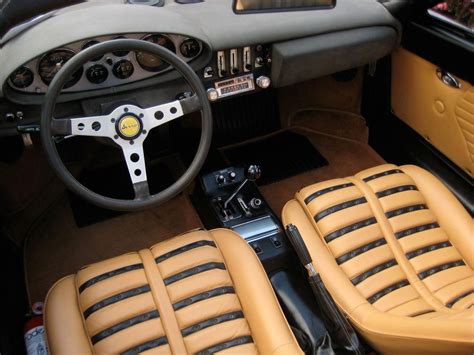 Ferrari Dino 246 GTS interior #ferrarivintagecars (With images) | Car interior, Ferrari, Ferrari car