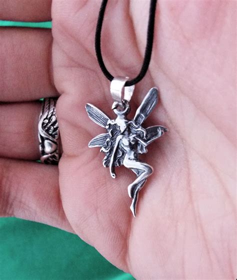 Fairy Pendant Silver Sterling