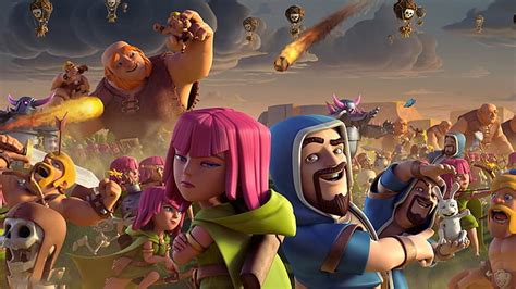 HD wallpaper: Supercell Clash of Clans digital wallpaper, Video Game, real people | Wallpaper Flare