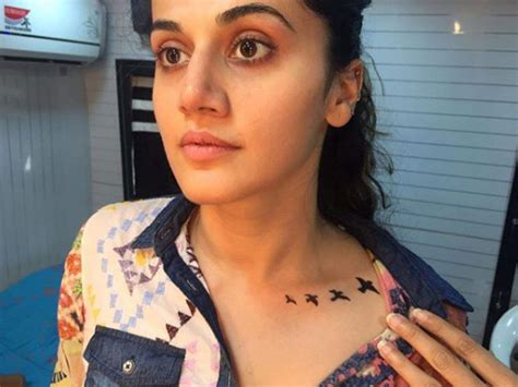 Taapsee Pannu shares throwback picture with her tattoo for Pink