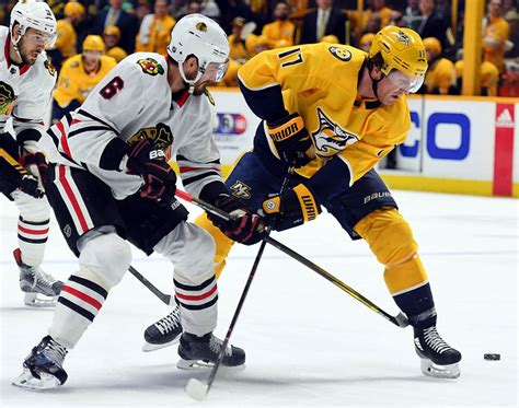 Nashville Predators Fall to Chicago Blackhawks 2-1 - Clarksville Online ...