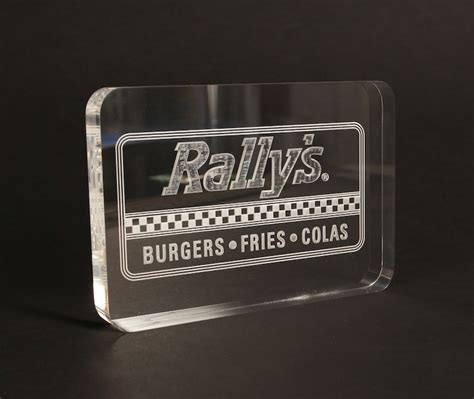 Laser Cut Laser Engraved Acrylic Plexiglass Plaque