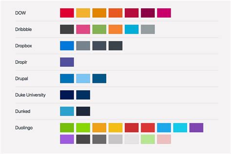 Color palettes of well-known brands - Jessica Jones