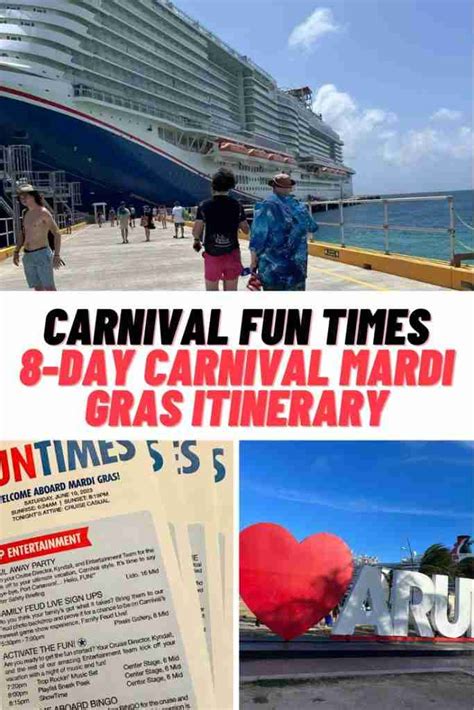 Carnival Mardi Gras Itinerary 2023: Fun Times 8 Day Southern Caribbean Cruise