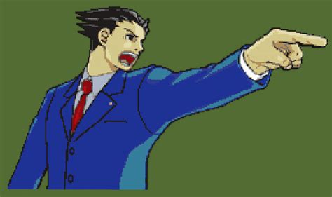 OBJECTION Phoenix Wright by slygirl1999 on DeviantArt