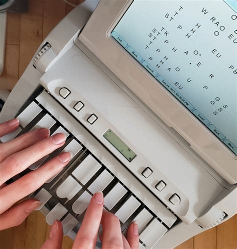 Court Reporter Keyboard Layout, Stenographer Keyboard : Physical layout is the actual ...