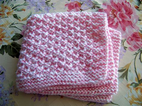 Box Stitch Baby Blanket | Baby blanket knitting pattern, Knitting ...