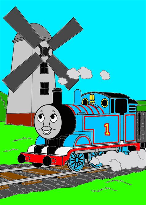 Thomas and the Windmill by KPsaurusrex on DeviantArt