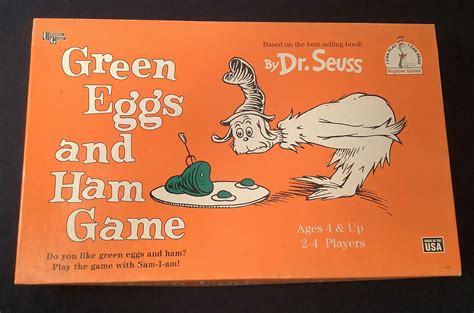 Vintage 1996 Green Eggs and Ham board game University Games | Etsy | Green eggs and ham, Green ...