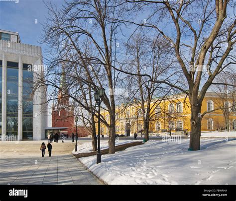 Inside of Moscow Kremlin. Russia Stock Photo - Alamy