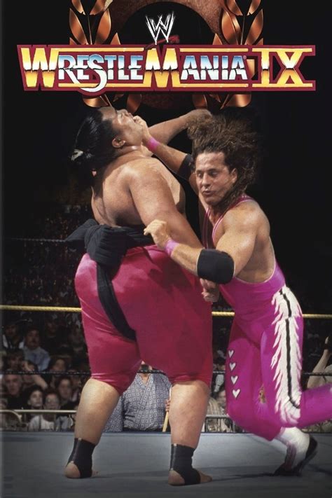 WWE WrestleMania IX (1993) | The Poster Database (TPDb)