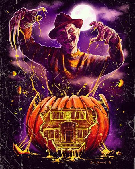 Pin by The Slasher on Freddy Krueger | Freddy krueger art, Horror movie ...