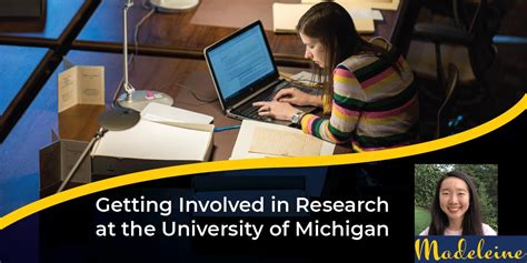 Getting Involved in Research at the University of Michigan | University of Michigan Office of ...