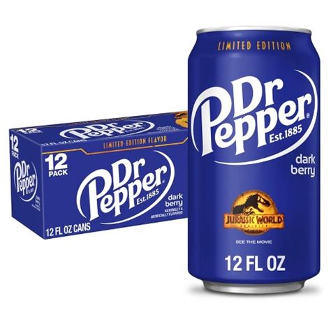 FRESH 12 Pk Dr Pepper Dark Berry-LIMITED EDITION!! - Soda Emporium