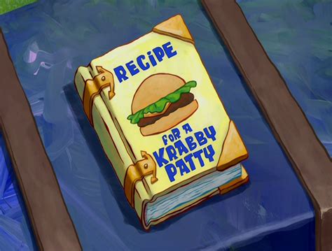 Recipe for a Krabby Patty | Encyclopedia SpongeBobia | Fandom