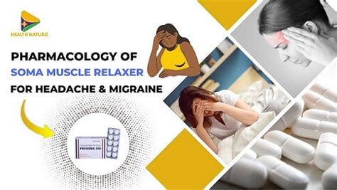 Pharmacology of Soma Muscle relaxer for headache & migraine