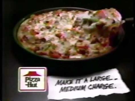 Pizza Hut Commercial (1984) - YouTube