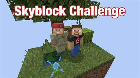 Minecraft Skyblock Challenge (1) The Beginning - YouTube