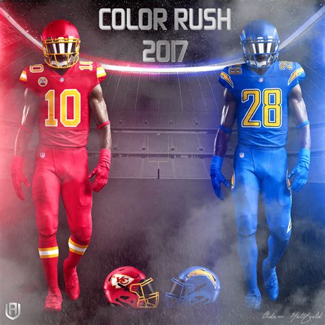 Design: Adam's Take On NFL Color Rush 2017 - Touchdown Europe