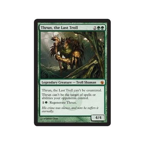 Magic: the Gathering - Thrun, the Last Troll - Mirrodin Besieged