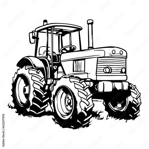 tractor svg, farm tractor svg, farm svg, tractor svg file, farm tractor PNG, tractor clipart ...