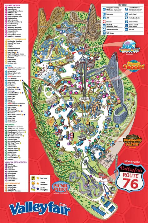 Map Of Valley Fair Mn | Printable Templates Free