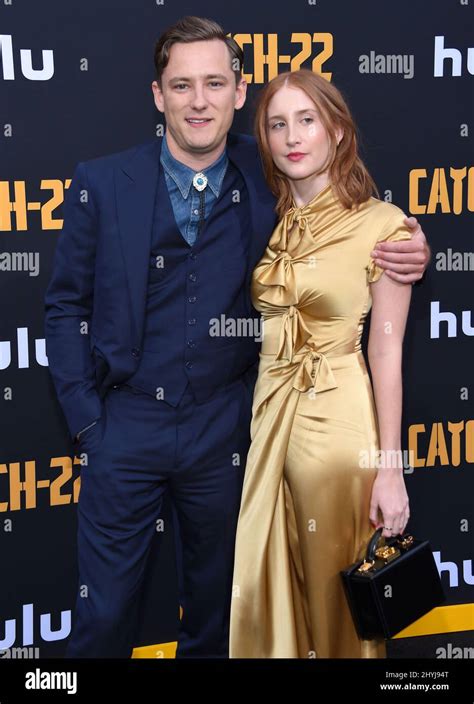 Lewis Pullman at Hulu's "Catch-22" U.S. premiere held at the TCL ...