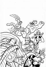 Marvel Superhero Coloring Pages  Home sketch template