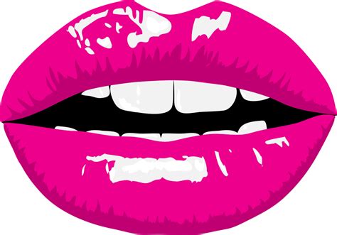 Pink lips clipart clipartxtras - Clipartix