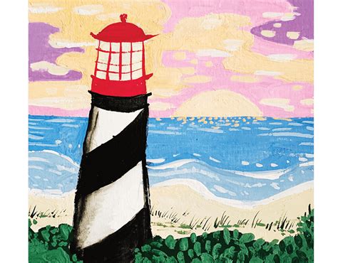 St. Augustine Lighthouse Illustration on Behance