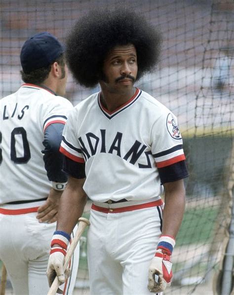 Indians player with huge afro (Oscar Gamble 1975) : r/baseball