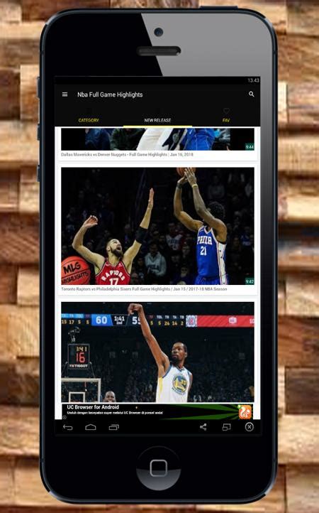 Nba Full Game Highlights APK do pobrania na Androida