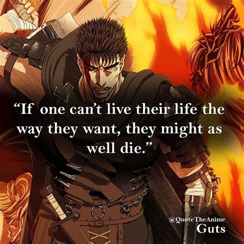 Guts Quotes Berserk - ShortQuotes.cc