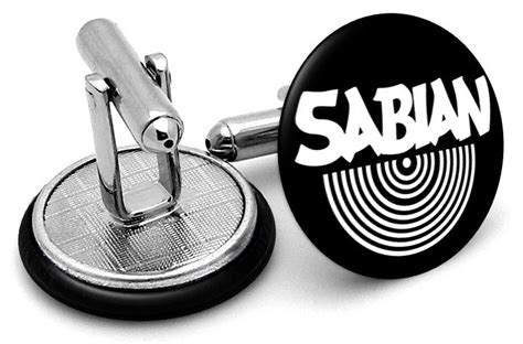 Sabian Cymbals Logo Cufflinks by FrenchCuffed - Discount and Custom ...